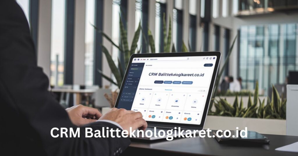 CRM Balitteknologikaret.co.id